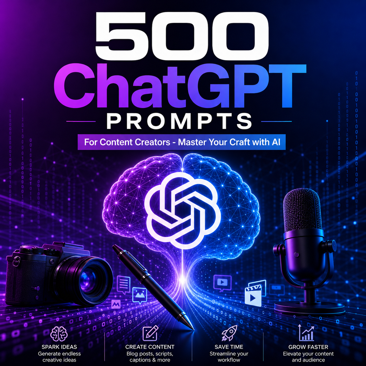 The Ultimate ChatGPT Prompt Library for Creators